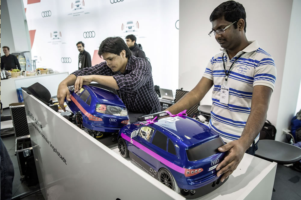 Audi Autonomous Driving Cup concours voitures autonomes étudiants
