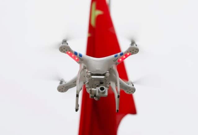 drone, chine, dji, drone public, drone armée, drone sécurité, drone spark