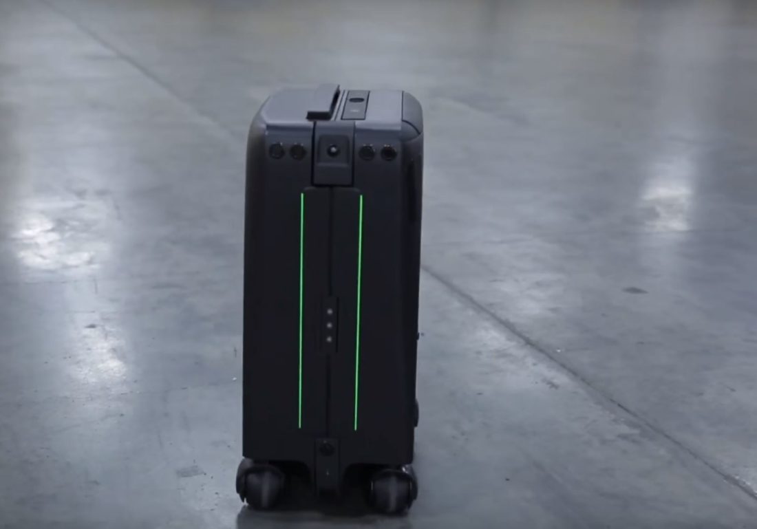 valise connectée, CES 2018, ForwardX, bagage, reconnaissance faciale