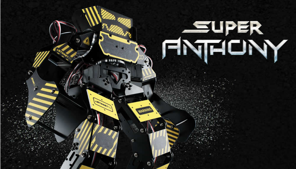 Super Anthony robot de combat programmable