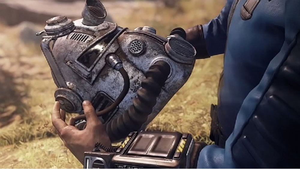 Fallout 76 édition collector avec casque portable