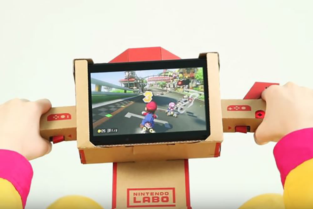 Guidon en carton Nintendo Switch pour Mario Kart 8 Deluxe