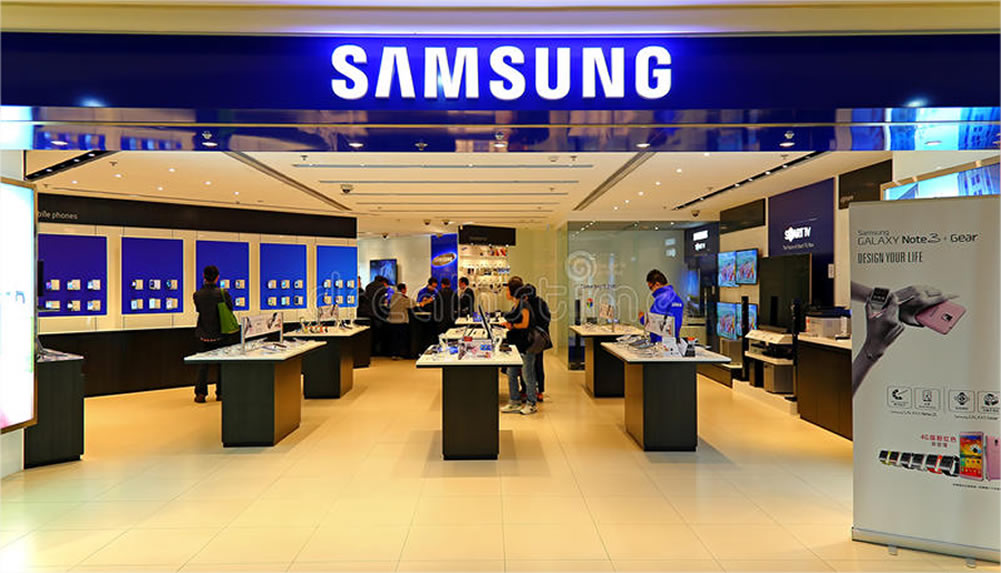 Samsung boutique sur les Champs-Elysées