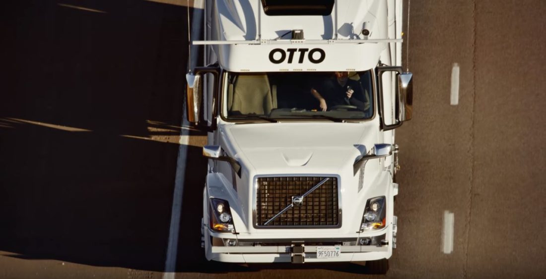 Uber camions autonomes Otto