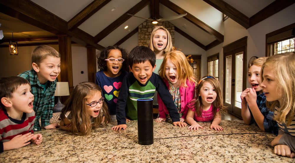 Enfants assistants intelligents Amazon Alexa contrôle parental