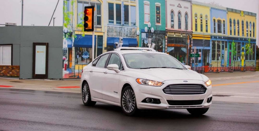 Ford système finir feux signalisation stop intelligence artificielle