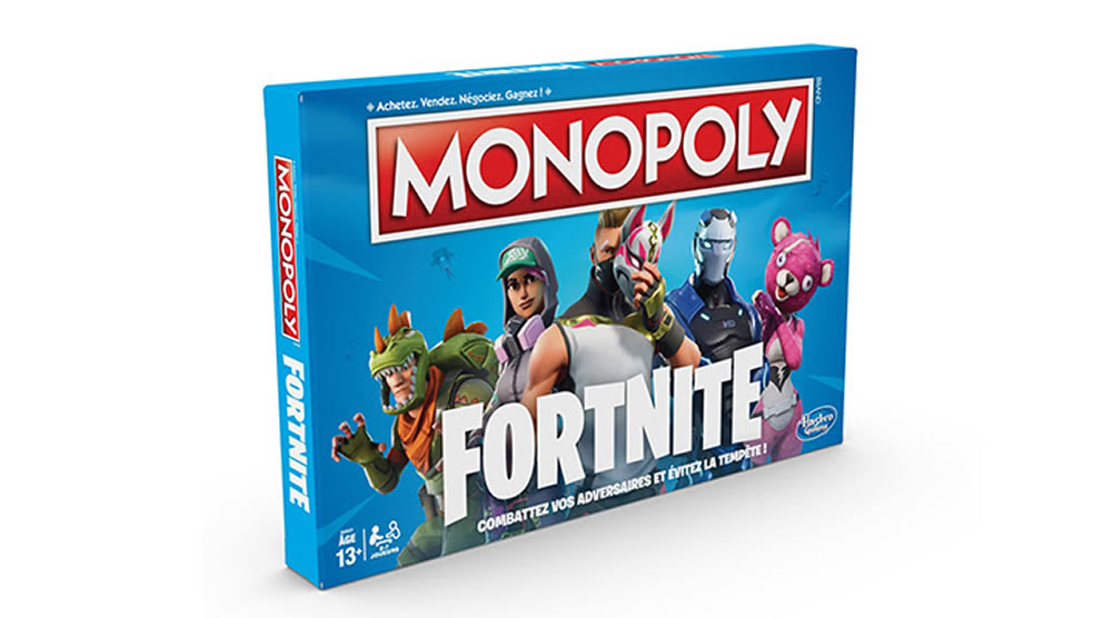 Fortnite, le jeu phénomène se décline maintenant en Monopoly jeu