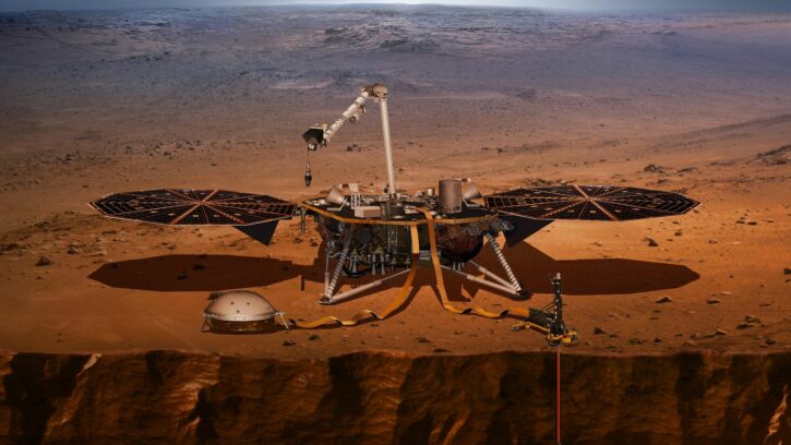 La NASA va diffuser l'atterrisage de sa dernière sonde l'InSight Mars