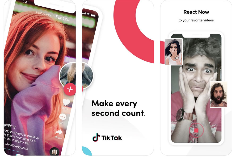 TikTok application plus téléchargée jeunes et ados