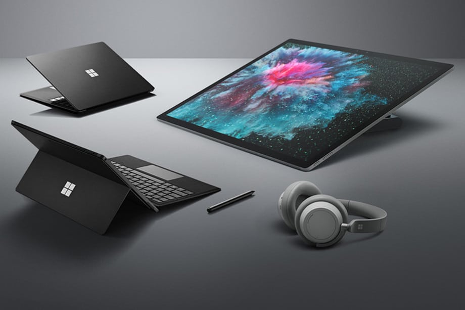 Ordinateurs Microsoft Surface Black