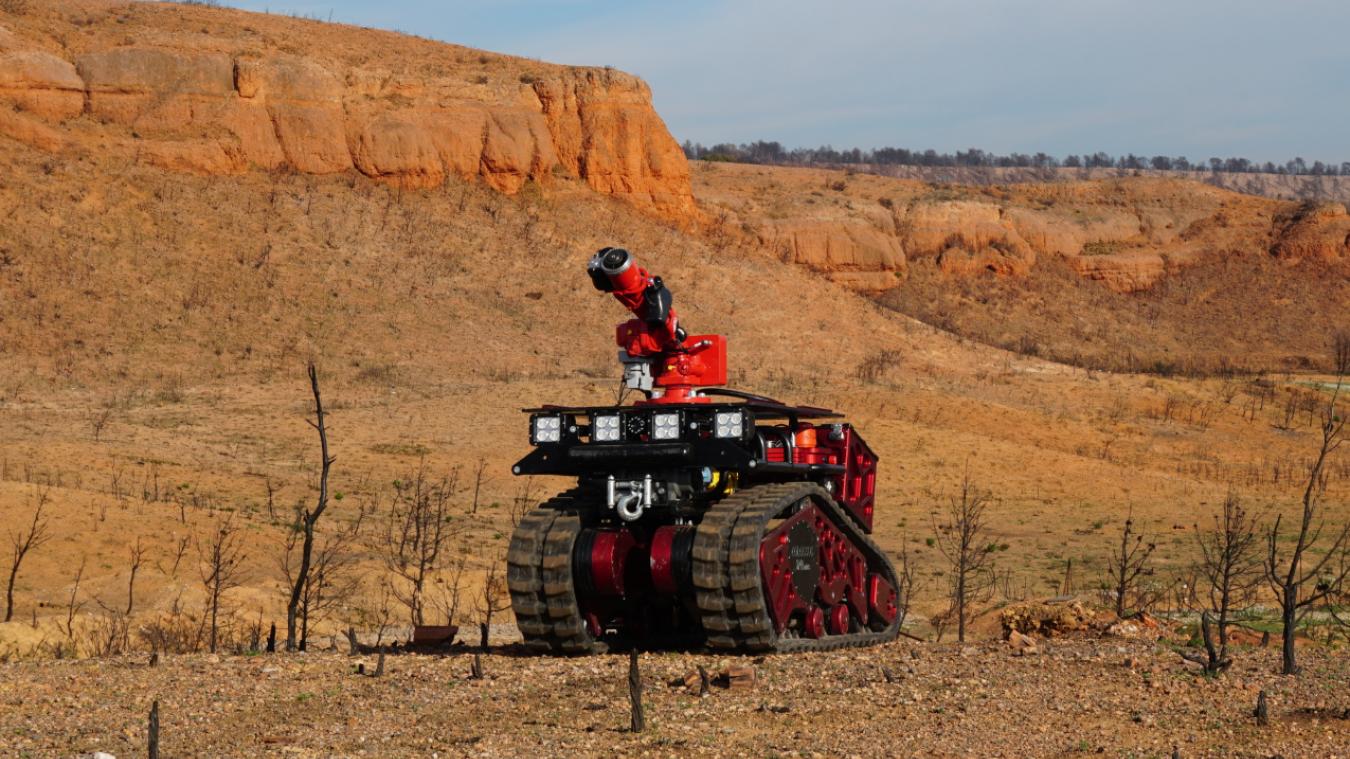 Robot Colossus pompiers