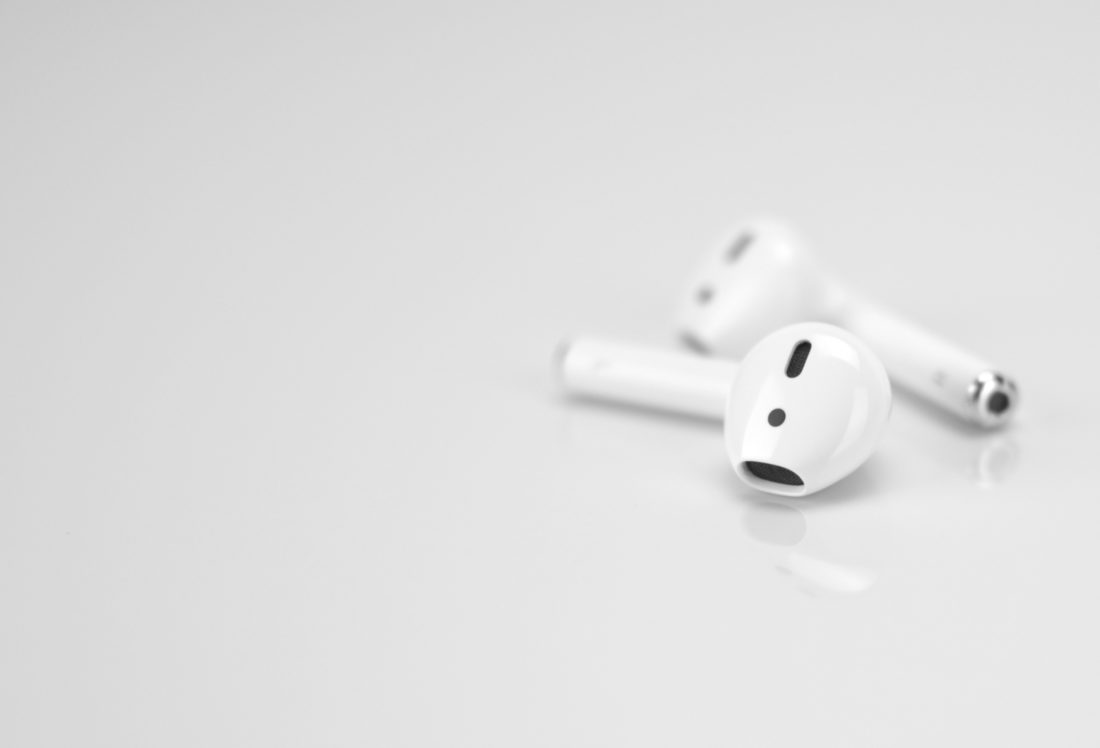 écouteurs airpods d'Apple