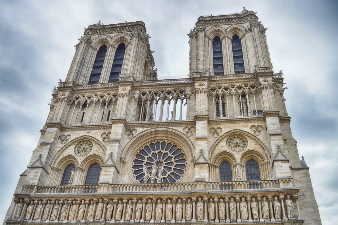 Vue de Notre-Dame de Paris