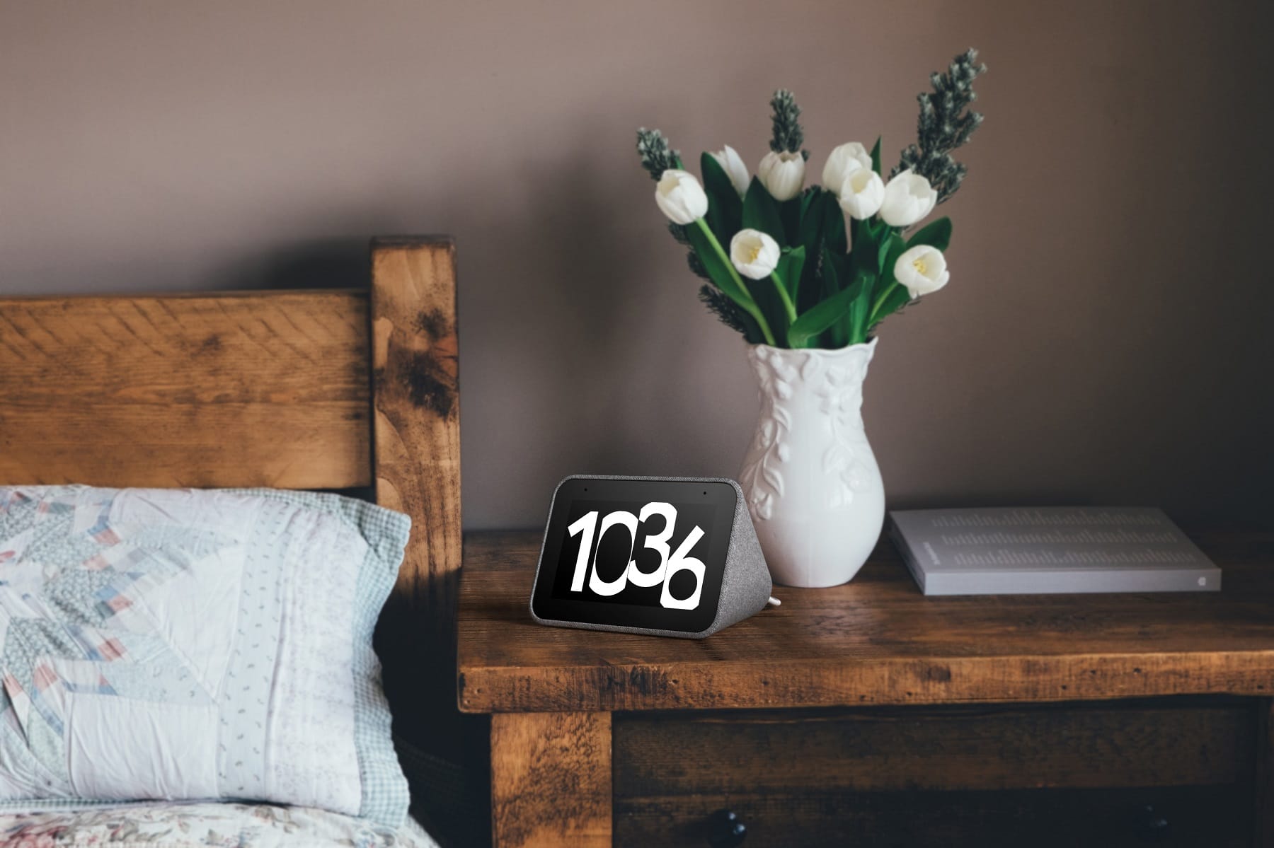 réveil matin connecté Lenovo Smart Clock