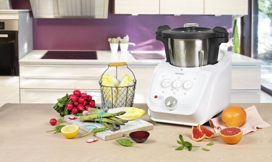 monsieur cuisine connect silvercrest robot cuiseur multifonction