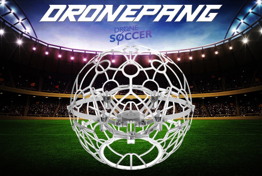 Dronepang drone soccer