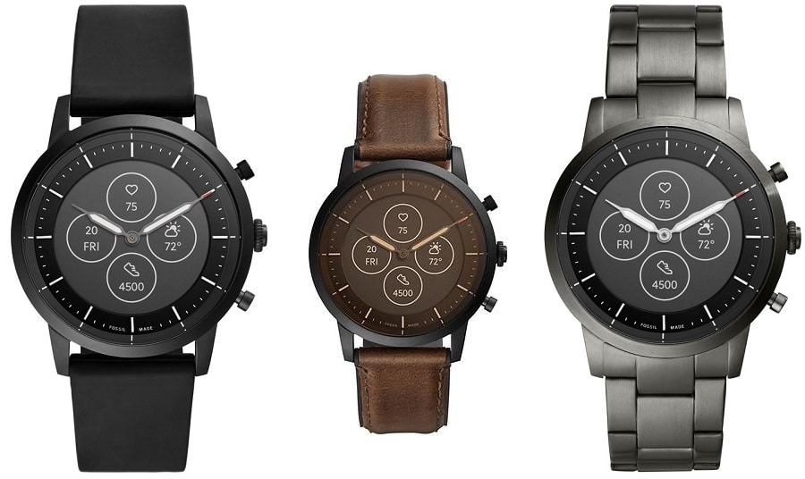 montres hubrides fossil collider Diana