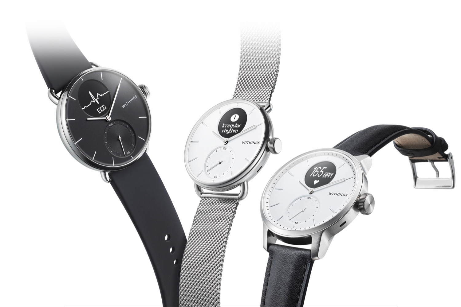 montre connectée withings scanwatch