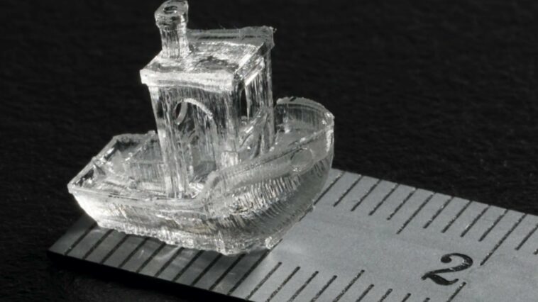 imprimer un objet 3D de 2 cm en quelques secondes