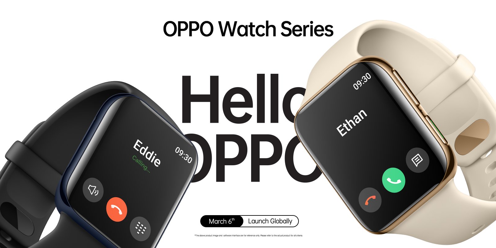 montre connectée Oppo Watch