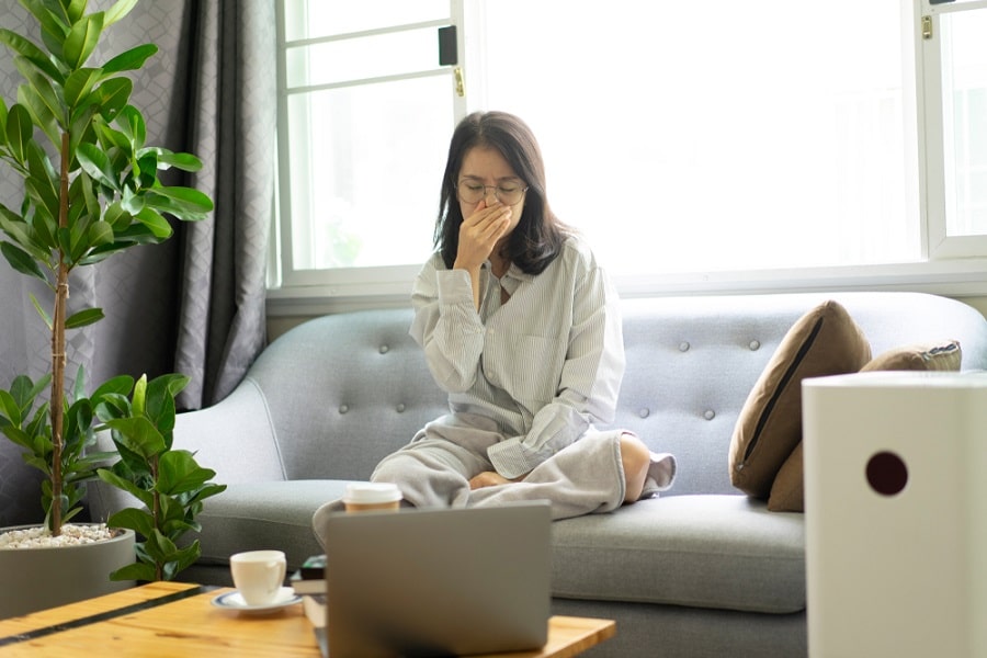 objet connecté pour purifier air