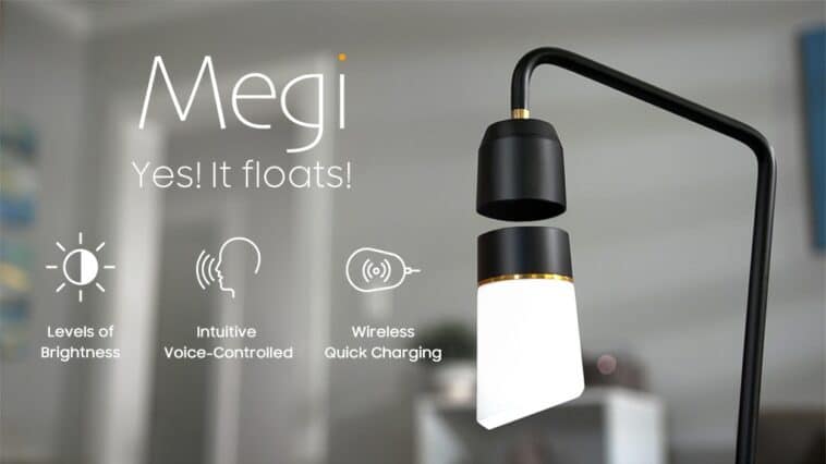 lampe connectée Megi Floating Lamp, ampoule