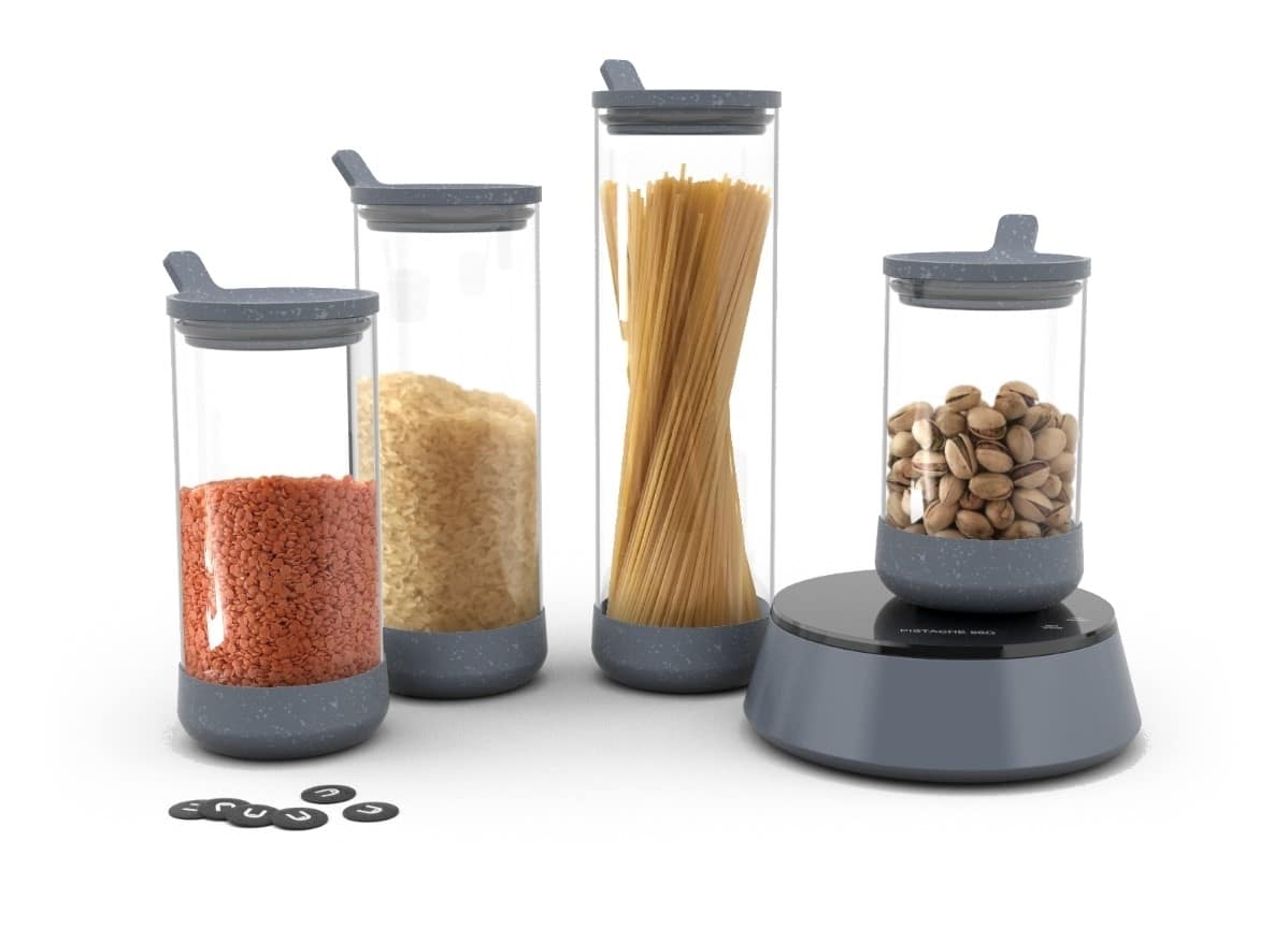 squikit, assistant de cuisine connecté avec récipient