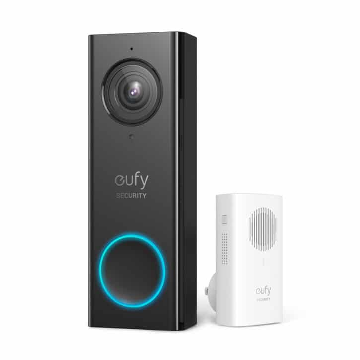 eufy video doorbell 2K sonnette connectée