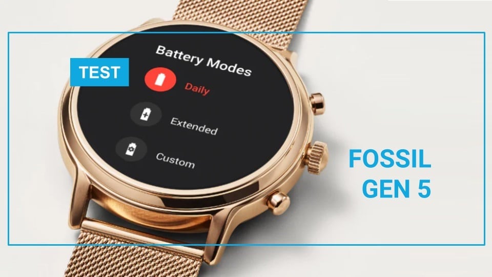 TEST] Fossil Gen 5 : la montre connectée de référence sous Wear OS