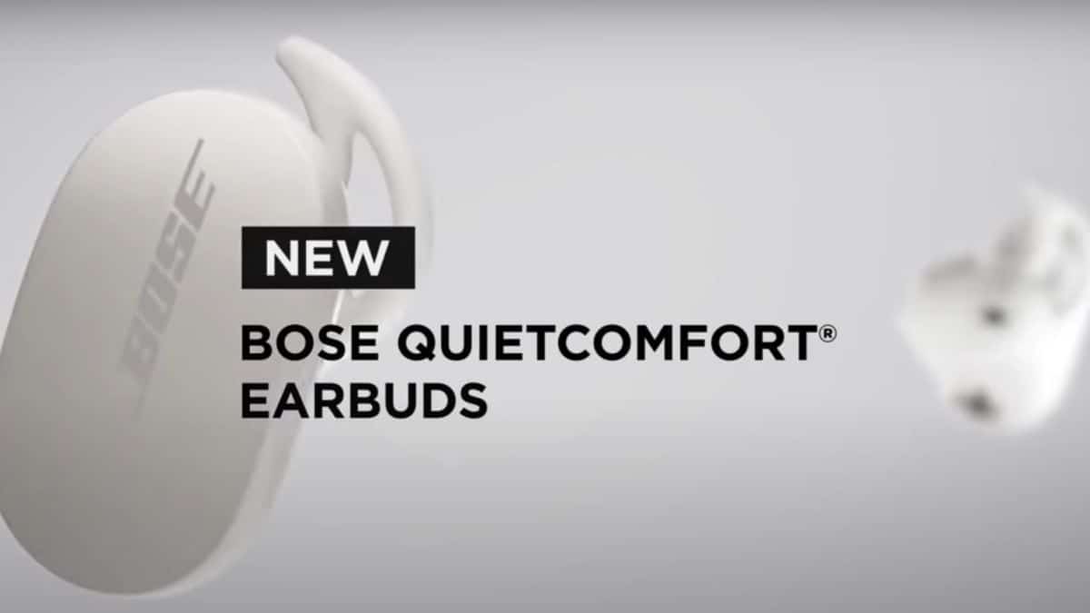 écouteus sans fil bose quietcomfort earbuds