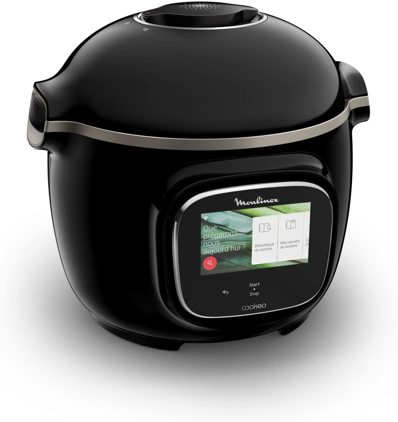 Robot Multicuiseur Cookeo De Moulinex COMPLET - Occasion Fonctionnelle - Blanc - Avec Accessoires