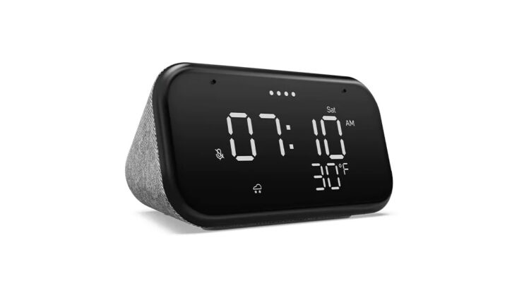réveil connecté Lenovo Smart Clock Essential