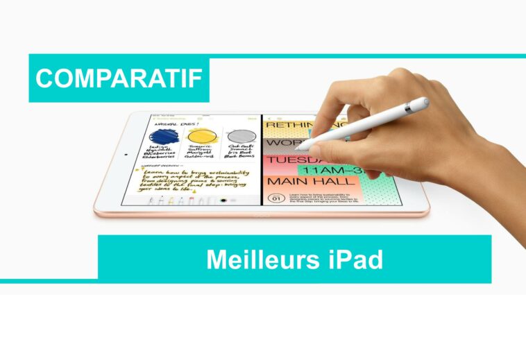 Comparatif Apple iPad