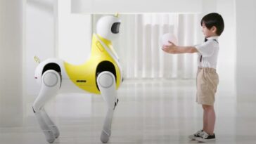 Le robot intelligent licorne de XPeng