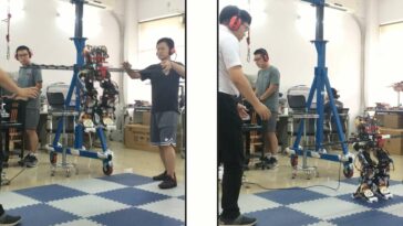 Le robot humanoïde volant baptisé Jet-HR2