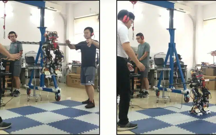 Le robot humanoïde volant baptisé Jet-HR2