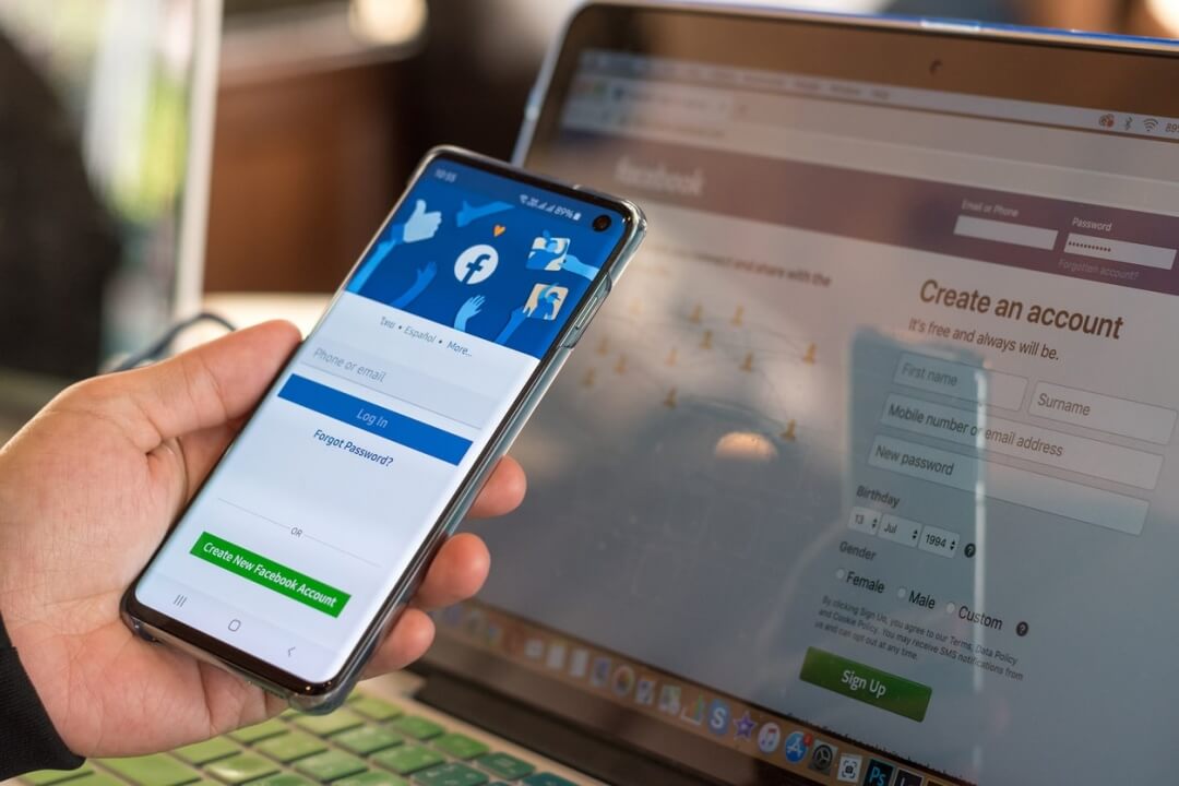 facebook login