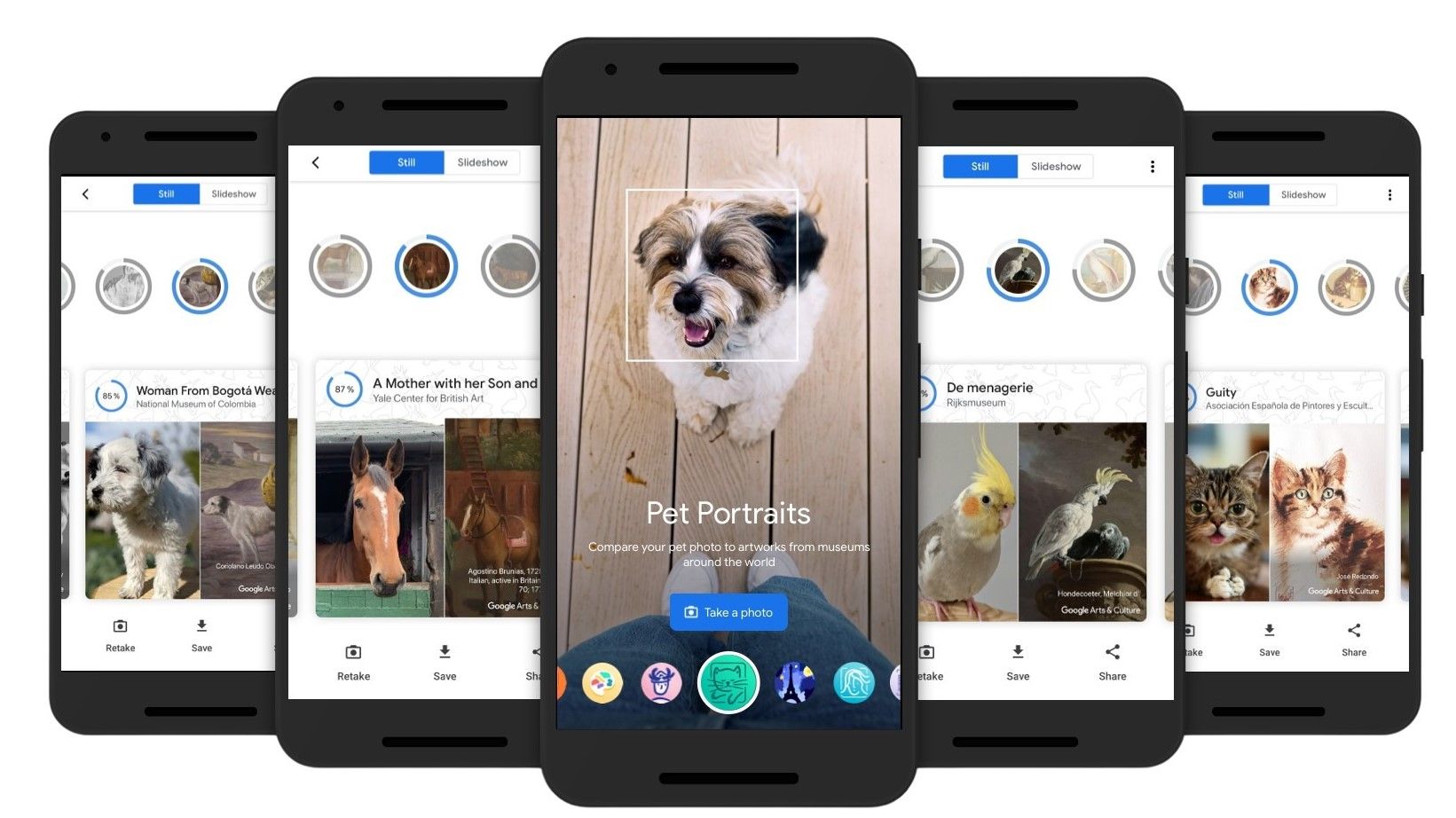 google sosie animal de compagnie