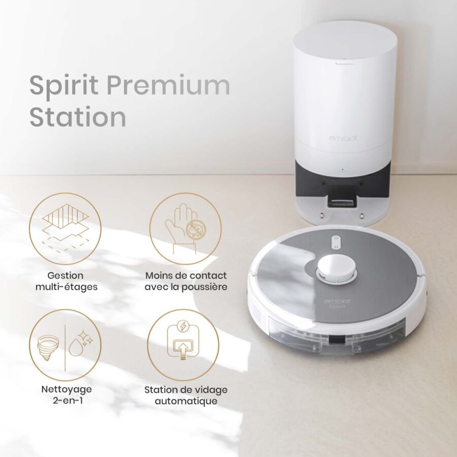 Station De Charge De Rechange Pour AMIBOT – Compatible Avec Motion X910, Spirit, X810 – Plastique ABS Résistant – Charge Intelligente, Sécurisée Et Stable