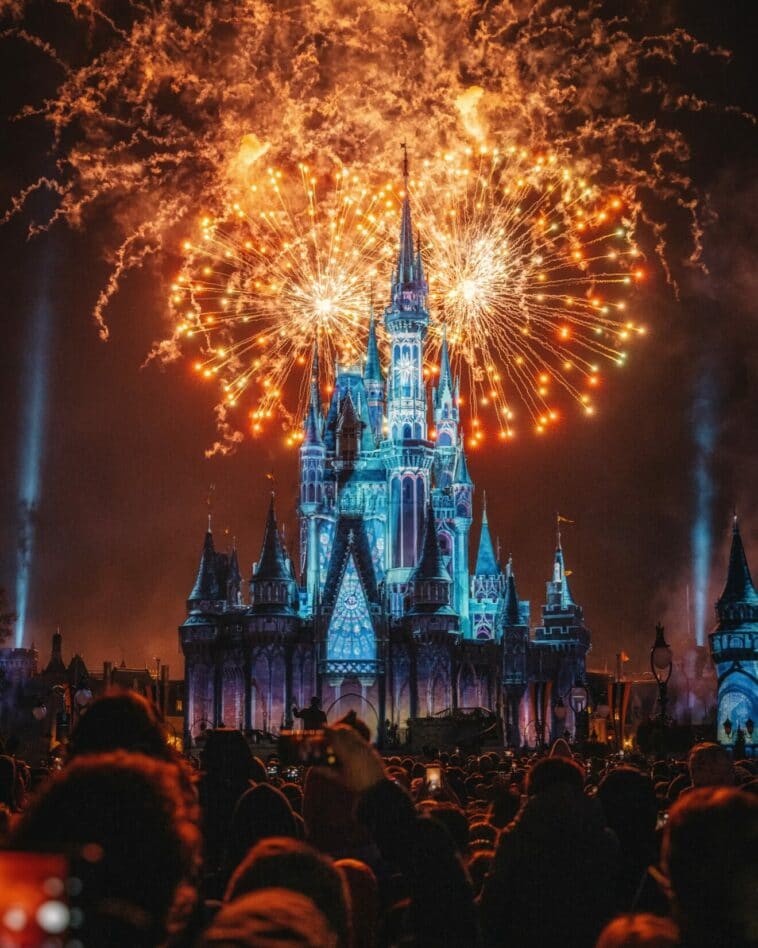 Disneyland Paris feux d'artifice