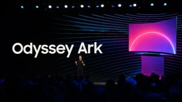 samsung Odyssey Ark ces 2022