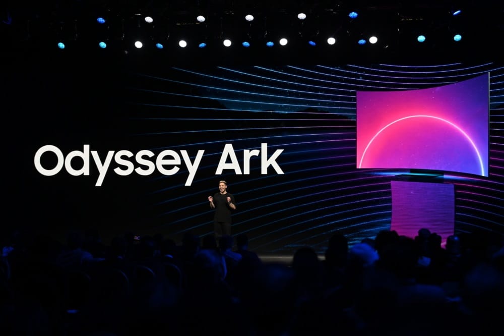 samsung Odyssey Ark ces 2022