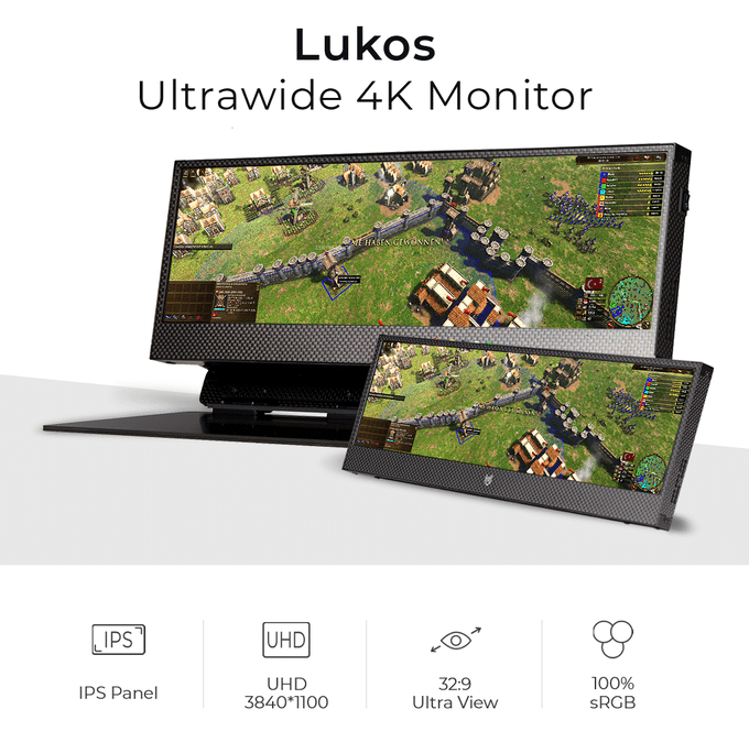 Lukos Ultrawide 4K moniteur