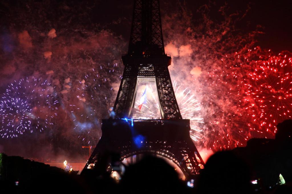 14 juillet feux d'artifices