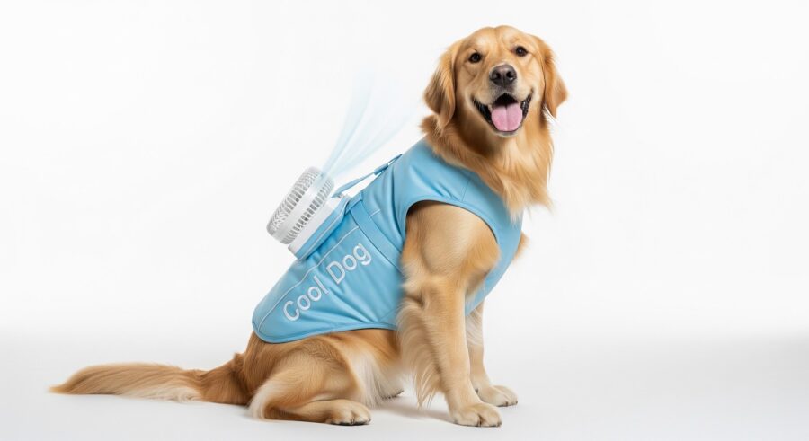 La combinaison Cool Dog répond à des critères de sécurité vétérinaire