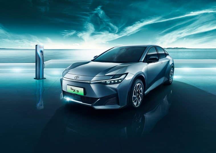 nouvelle voiture électrique Toyota