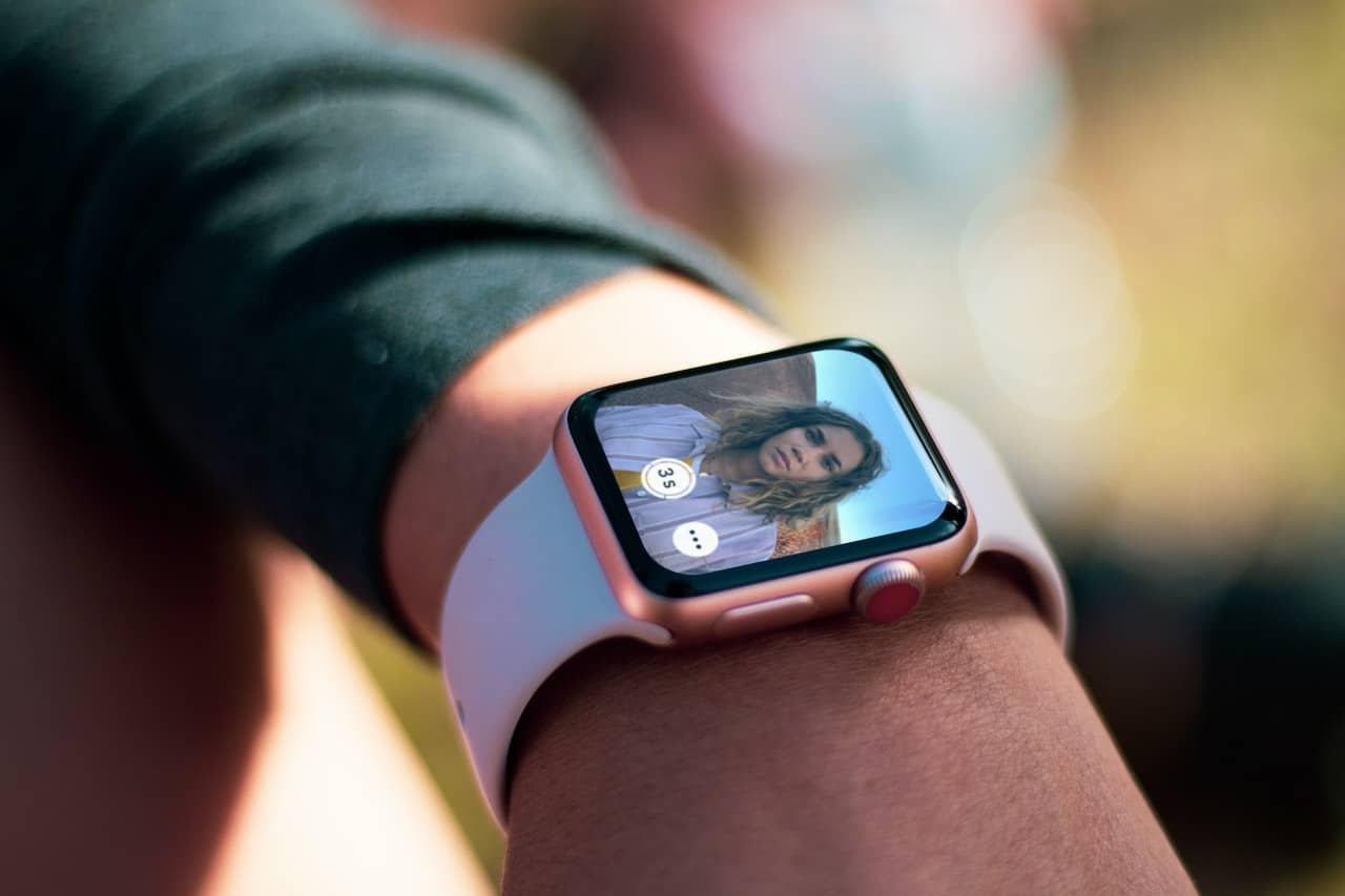 caméra sur l'apple watch