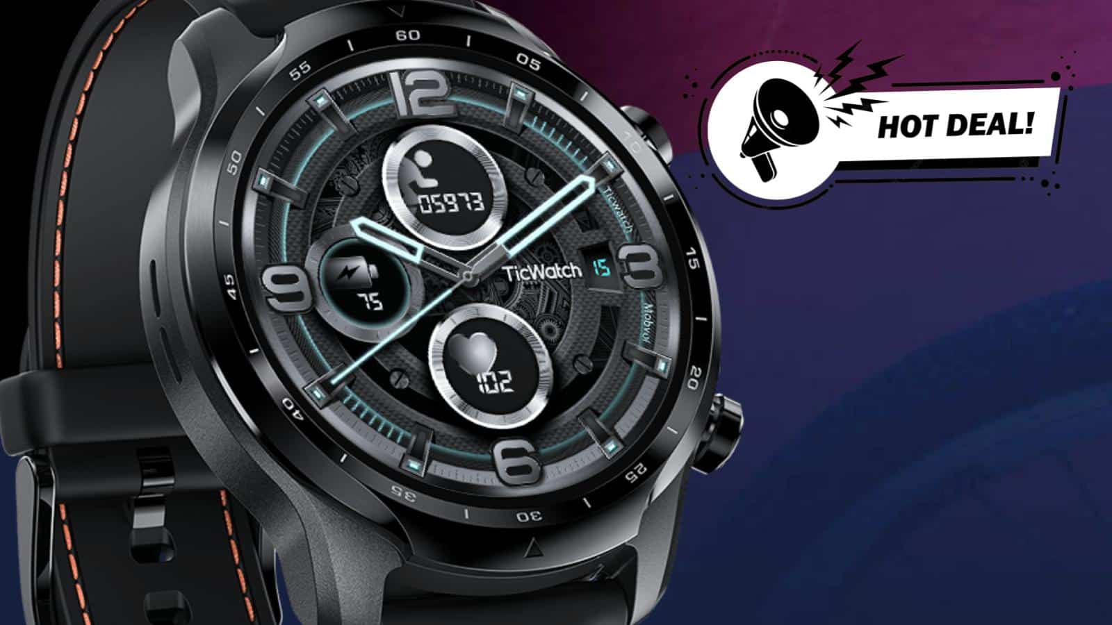 ticwatch pro 3 montre connectée en promotion