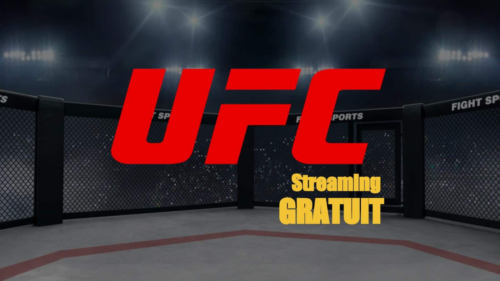 regarder ufc fight night