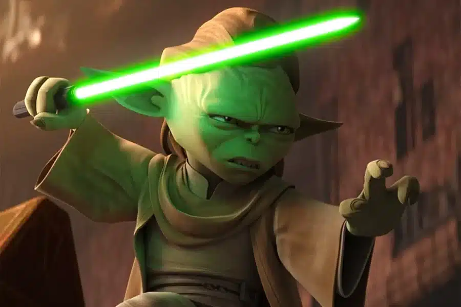 Yaddle dans la série d'animation Star Wars: Tales of the Jedi